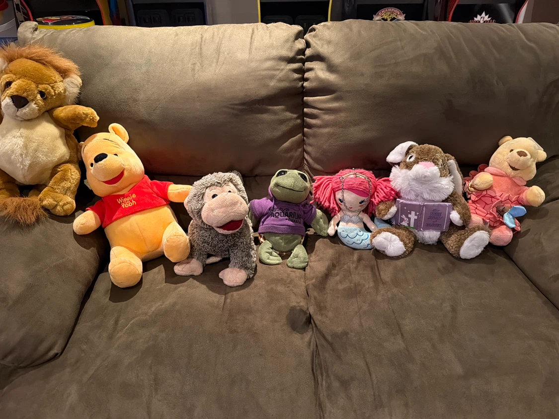 Assorted Plush Toys Collection