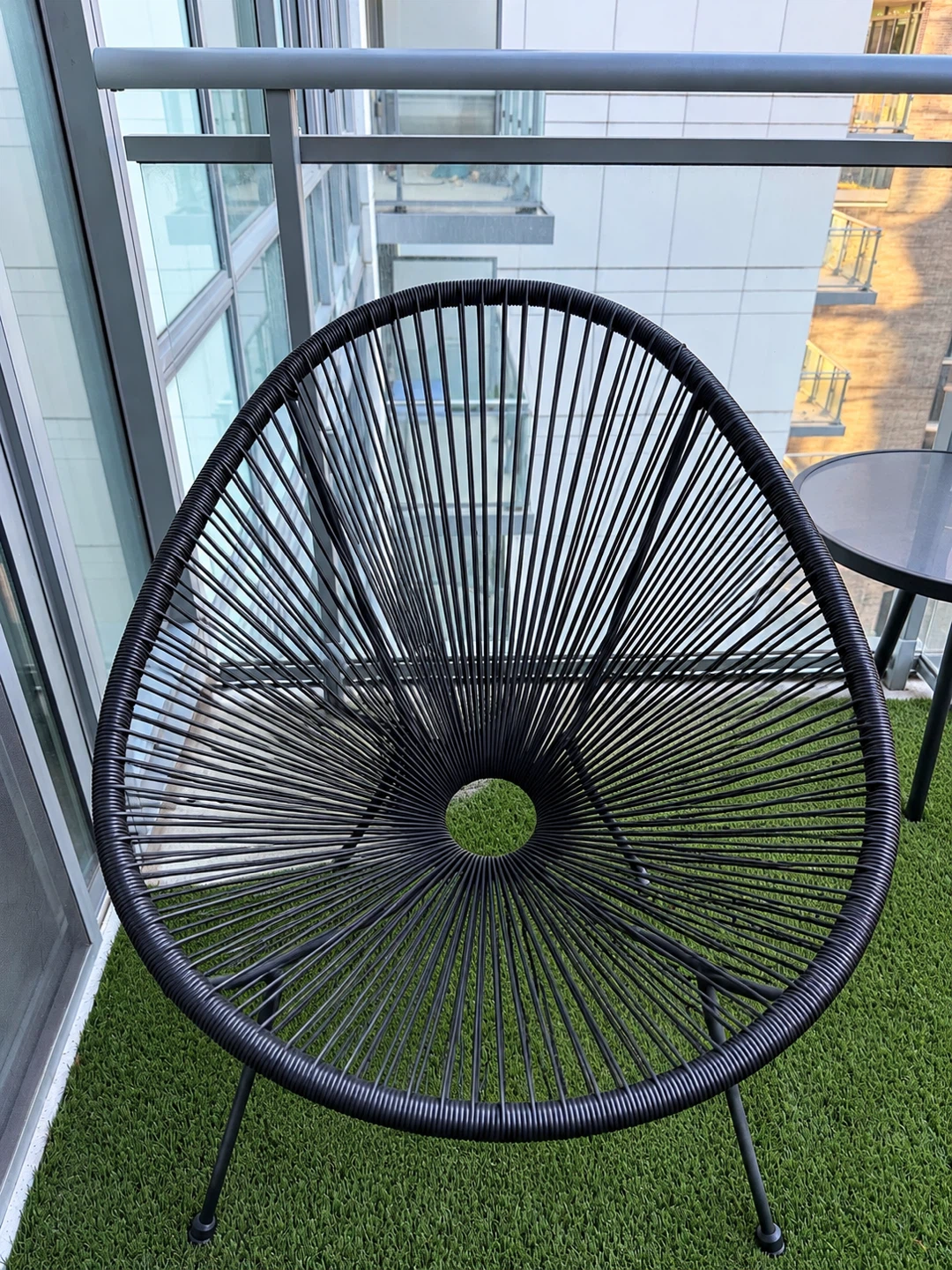 Black Acapulco Outdoor Chair