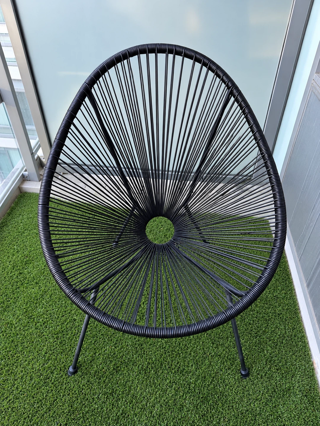 Black Acapulco Outdoor Chair - photo 2