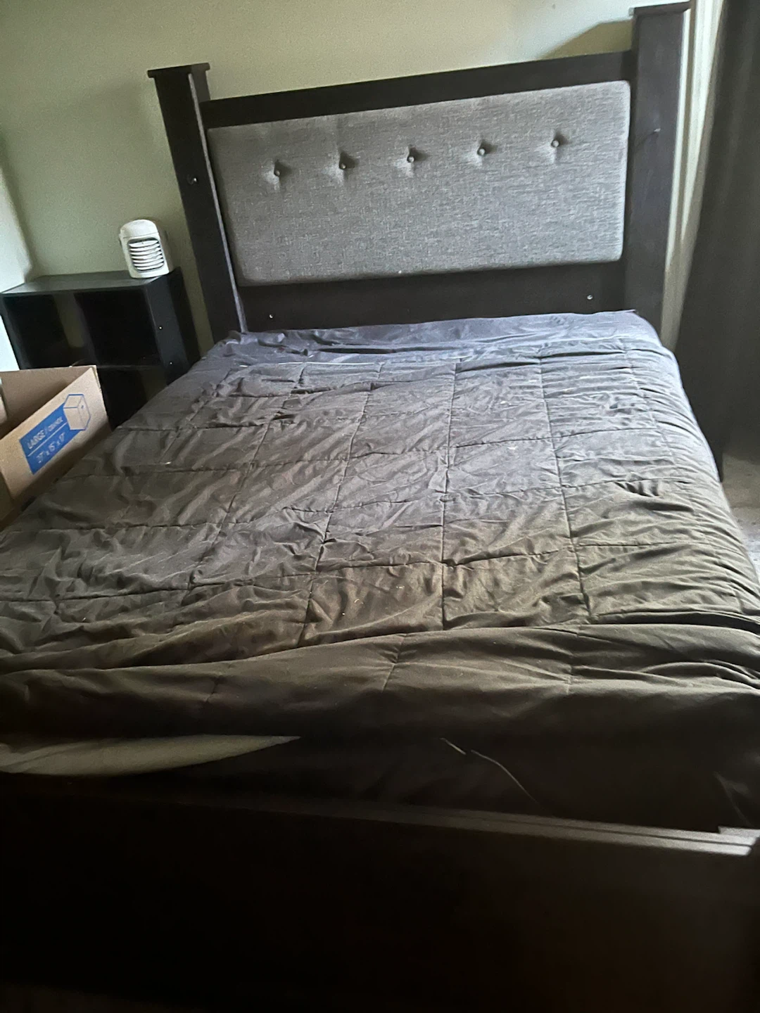 Black Bedroom Furniture Set - photo 2