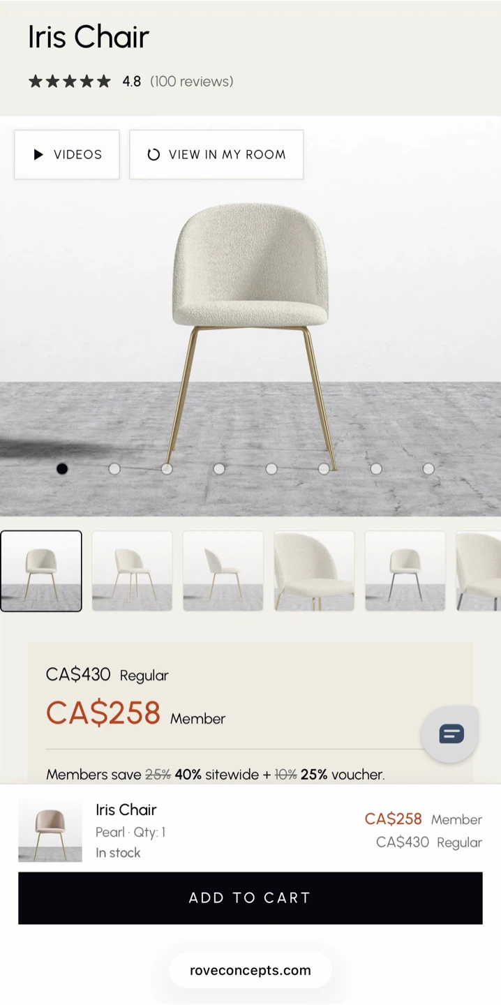 Rove Concepts Iris Chairs - photo 3