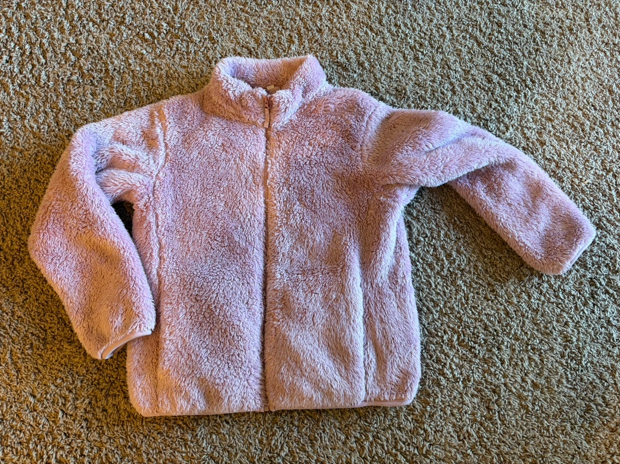 Uniqlo Kids Pink Fleece Jacket