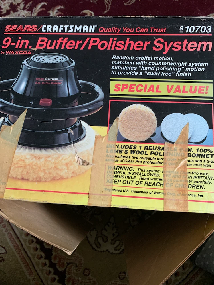 Sears Craftsman 9-in. Buffer/Polisher System - photo 2