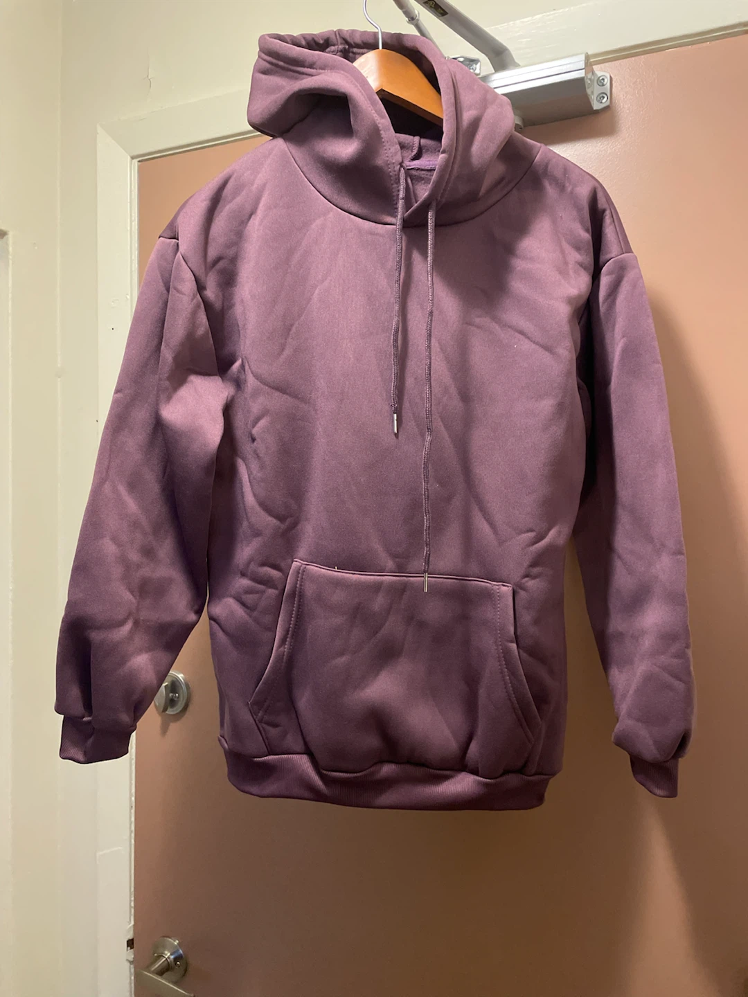 Unisex Purple Hoodie and Sweatpants Set