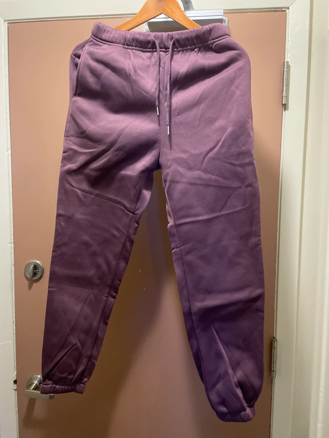 Unisex Purple Hoodie and Sweatpants Set - photo 3