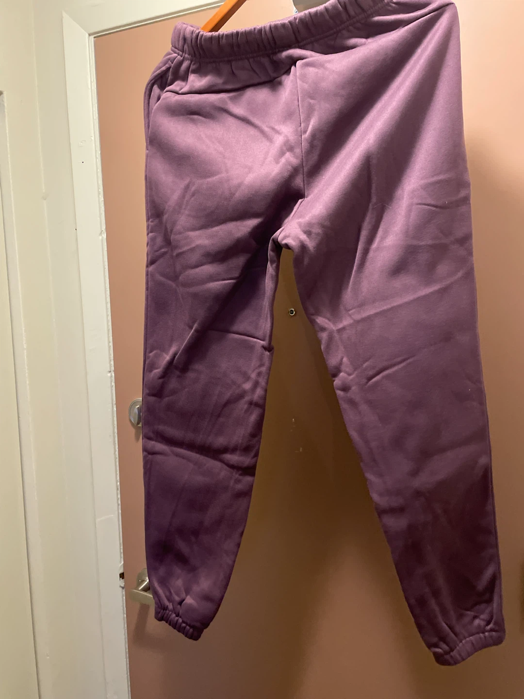 Unisex Purple Hoodie and Sweatpants Set - photo 4