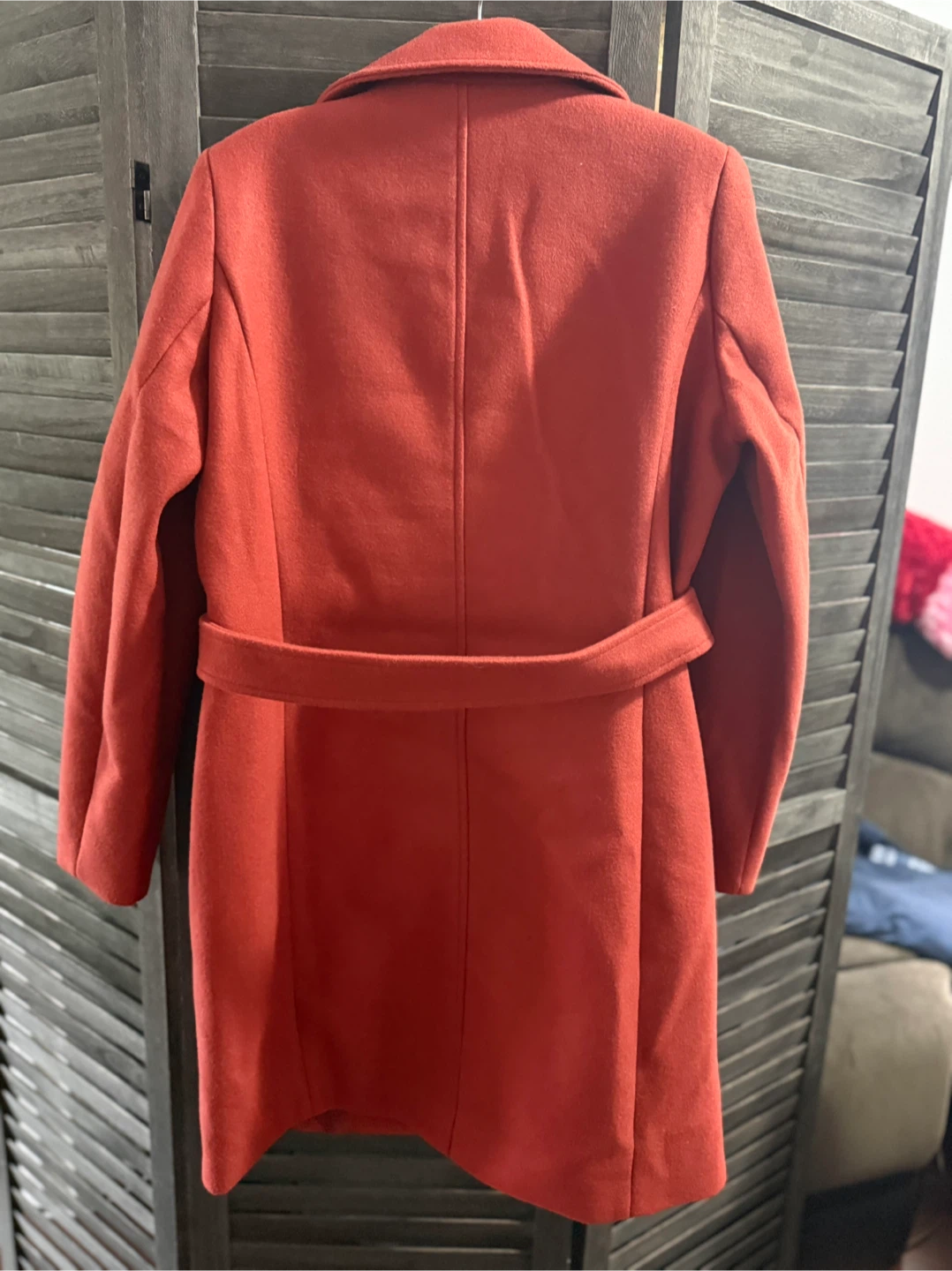 Vero Moda VMPOP Biker Coat - Red Ochre - Size M - photo 3