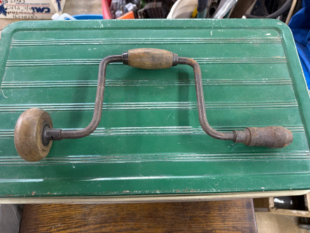 Vintage Hand Brace Drill