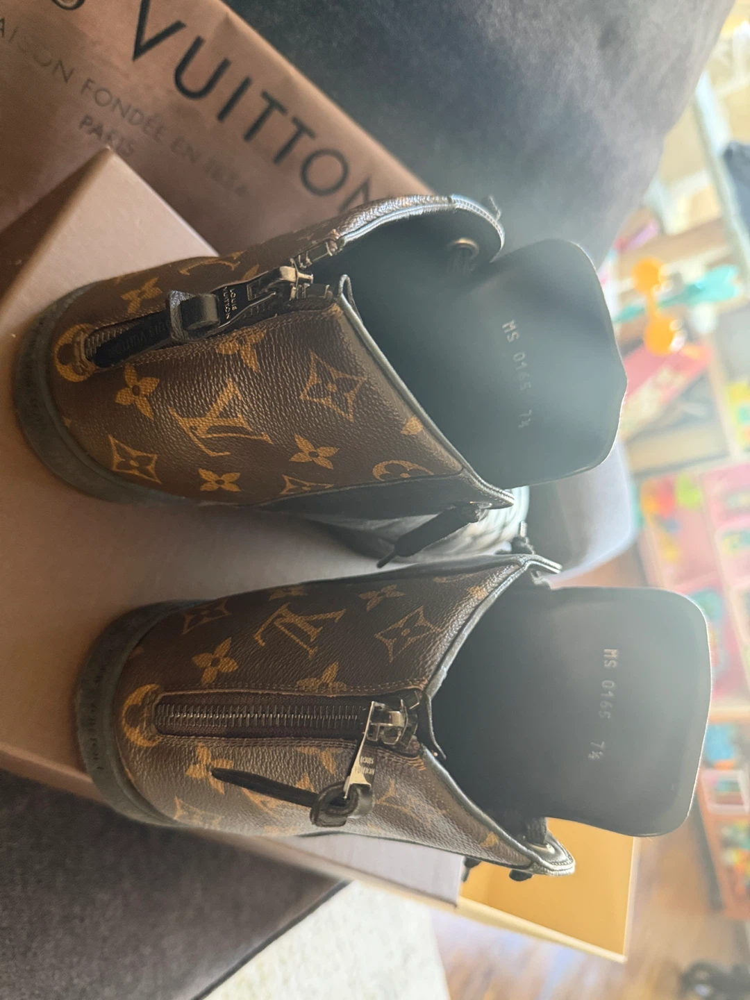 Louis Vuitton High Top Sneakers