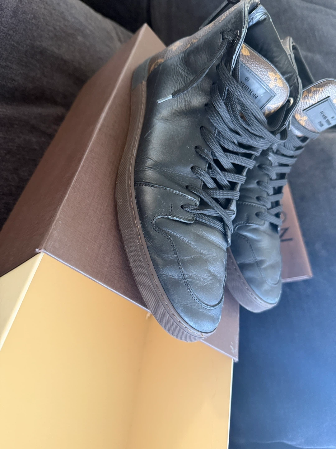 Louis Vuitton High Top Sneakers - photo 2