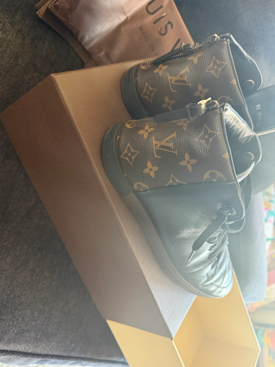 Louis Vuitton High Top Sneakers - photo 3