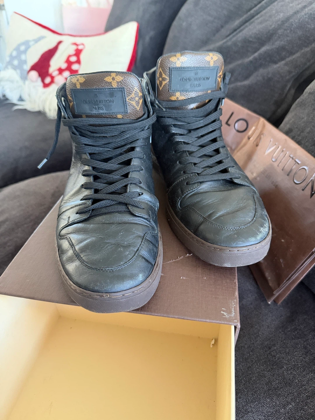 Louis Vuitton High Top Sneakers - photo 4