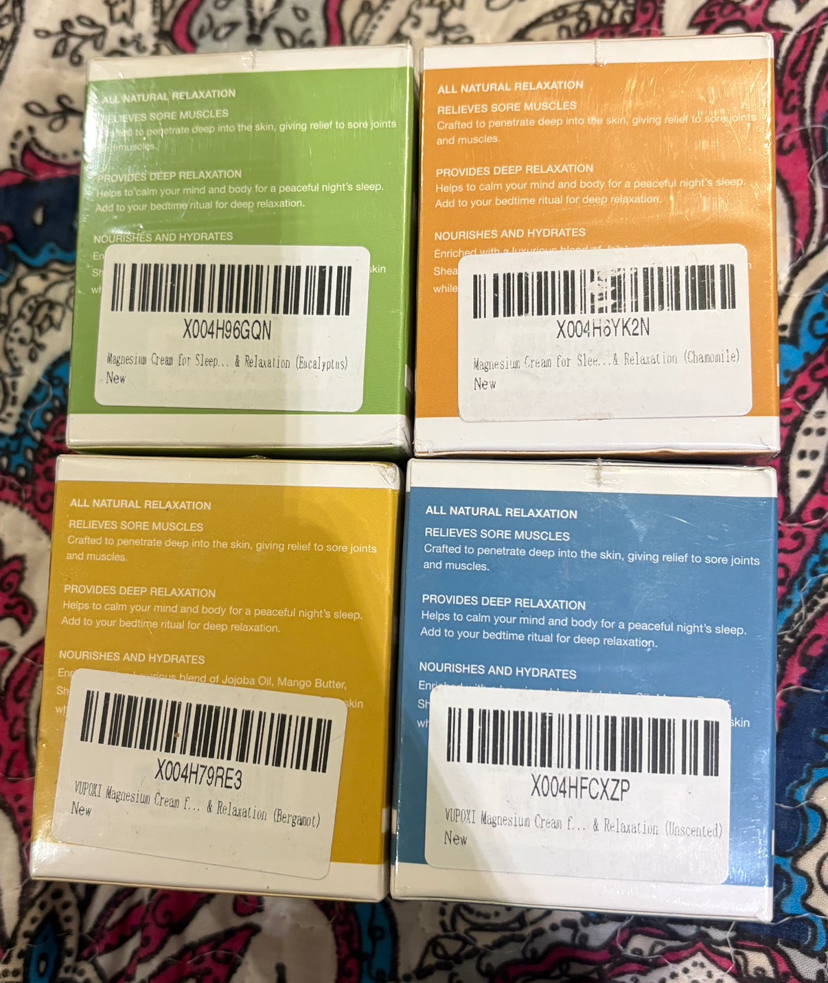 Vupoxi Magnesium Butter Set - 4 Scents - photo 2