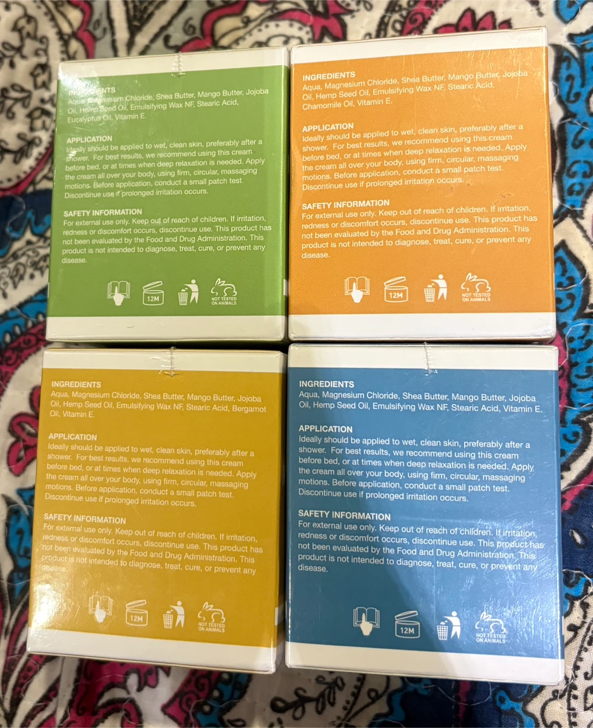 Vupoxi Magnesium Butter Set - 4 Scents - photo 3