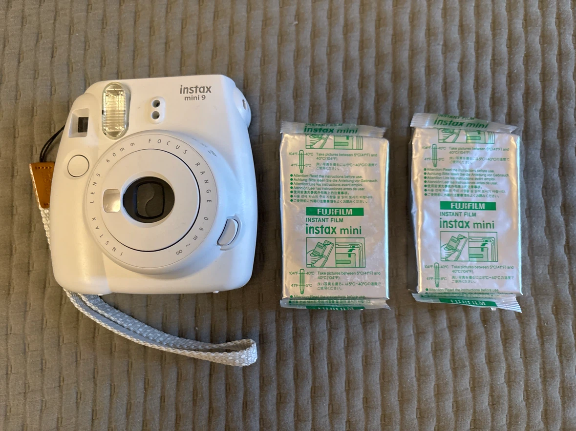 Fujifilm Instax Mini 9 Camera with 2 Film Packs