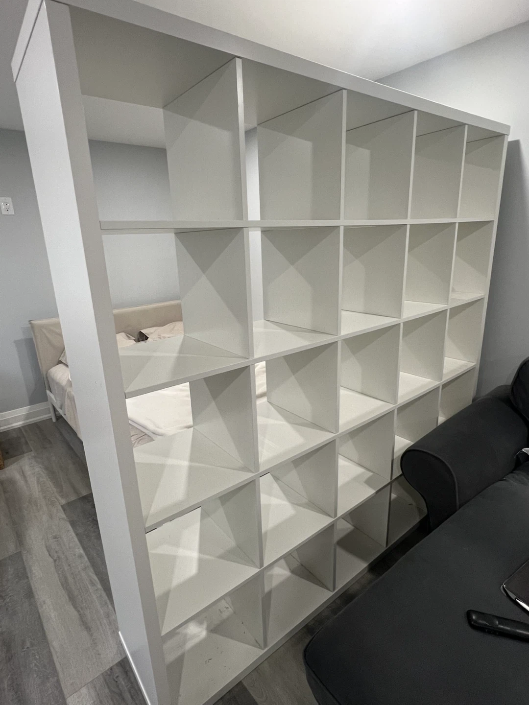 IKEA KALLAX Shelving White Unit 5x5 - photo 3