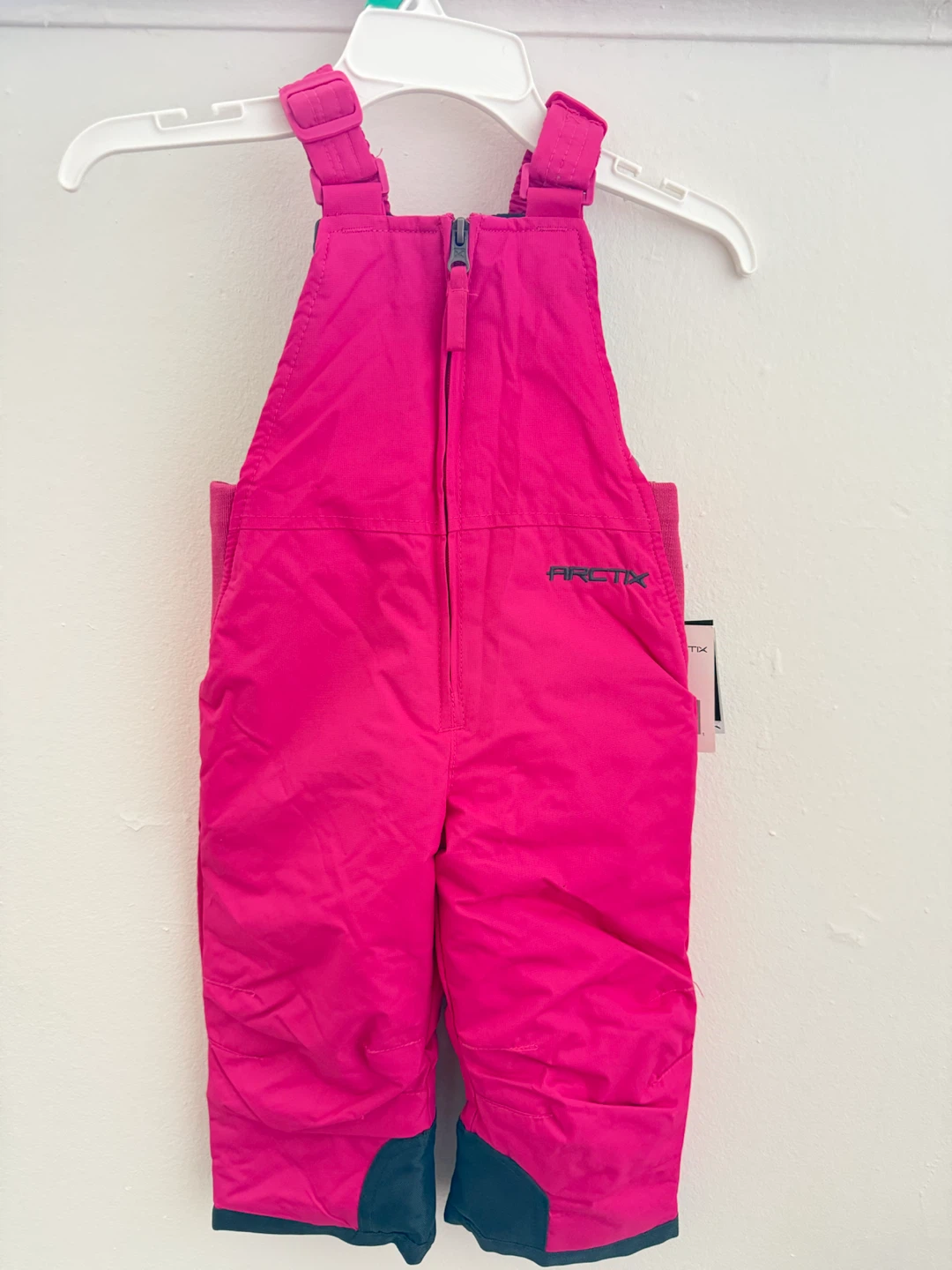 Arctix Toddler Bib Overalls 2T Fuchsia