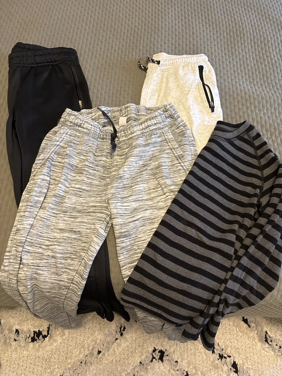 Boys Pants and Fleece Shirt