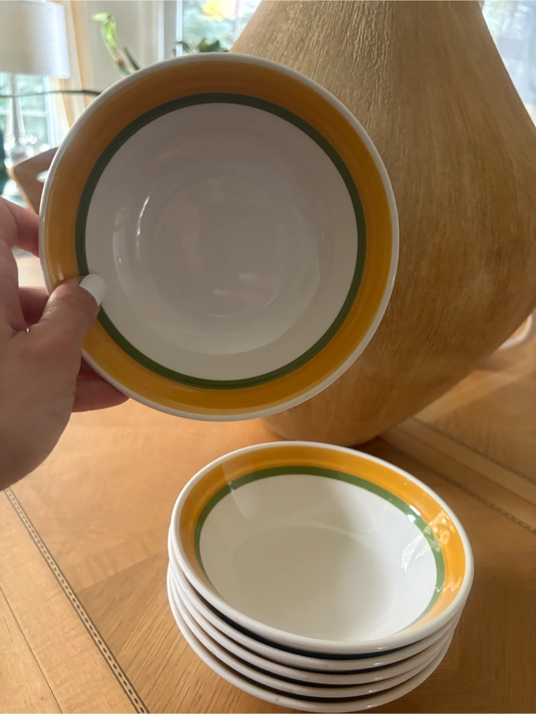 6” Nittocraft Sunvilla Bowls- set of 6 - photo 4
