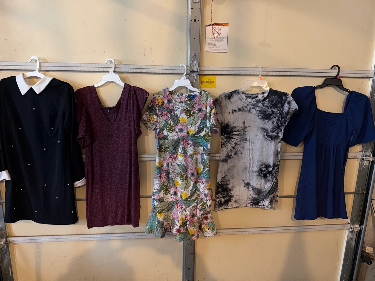 Assorted Women's Dresses and Top