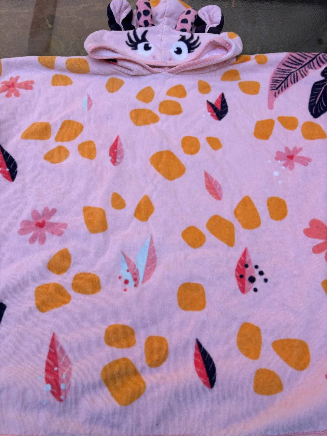 Kid's Bath Poncho Cotton - age 3-5 years - photo 2