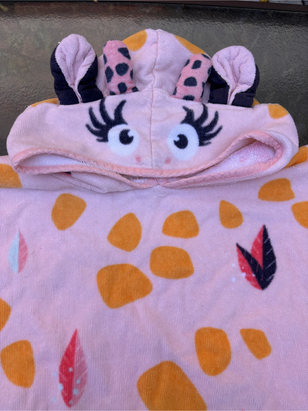 Kid's Bath Poncho Cotton - age 3-5 years - photo 4