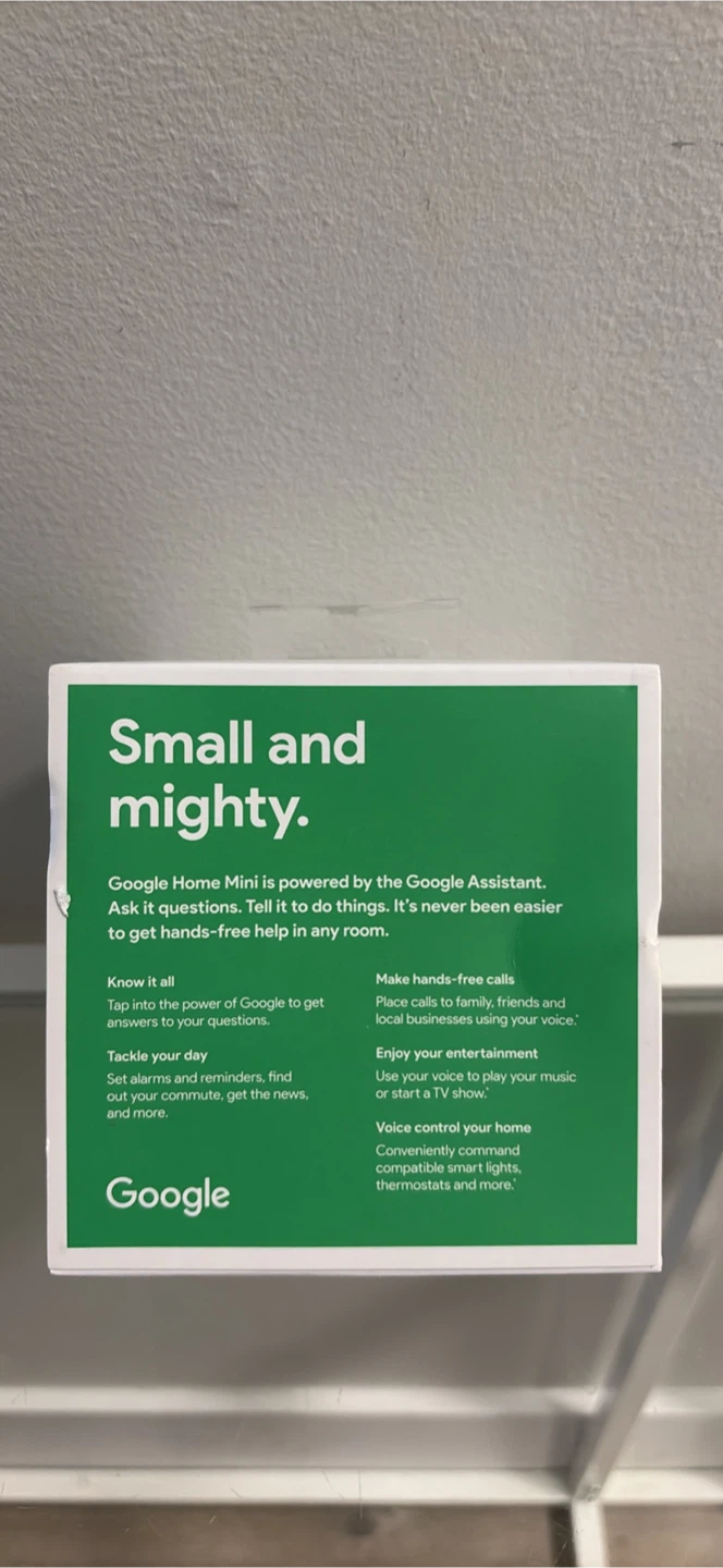 Google Home Mini Smart Speaker - photo 2