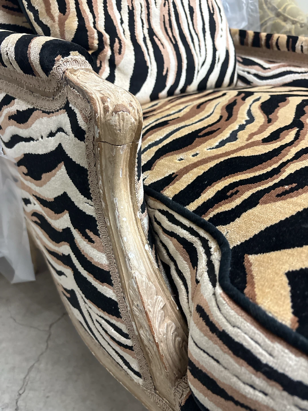 Antique fully restored chair - photo 2