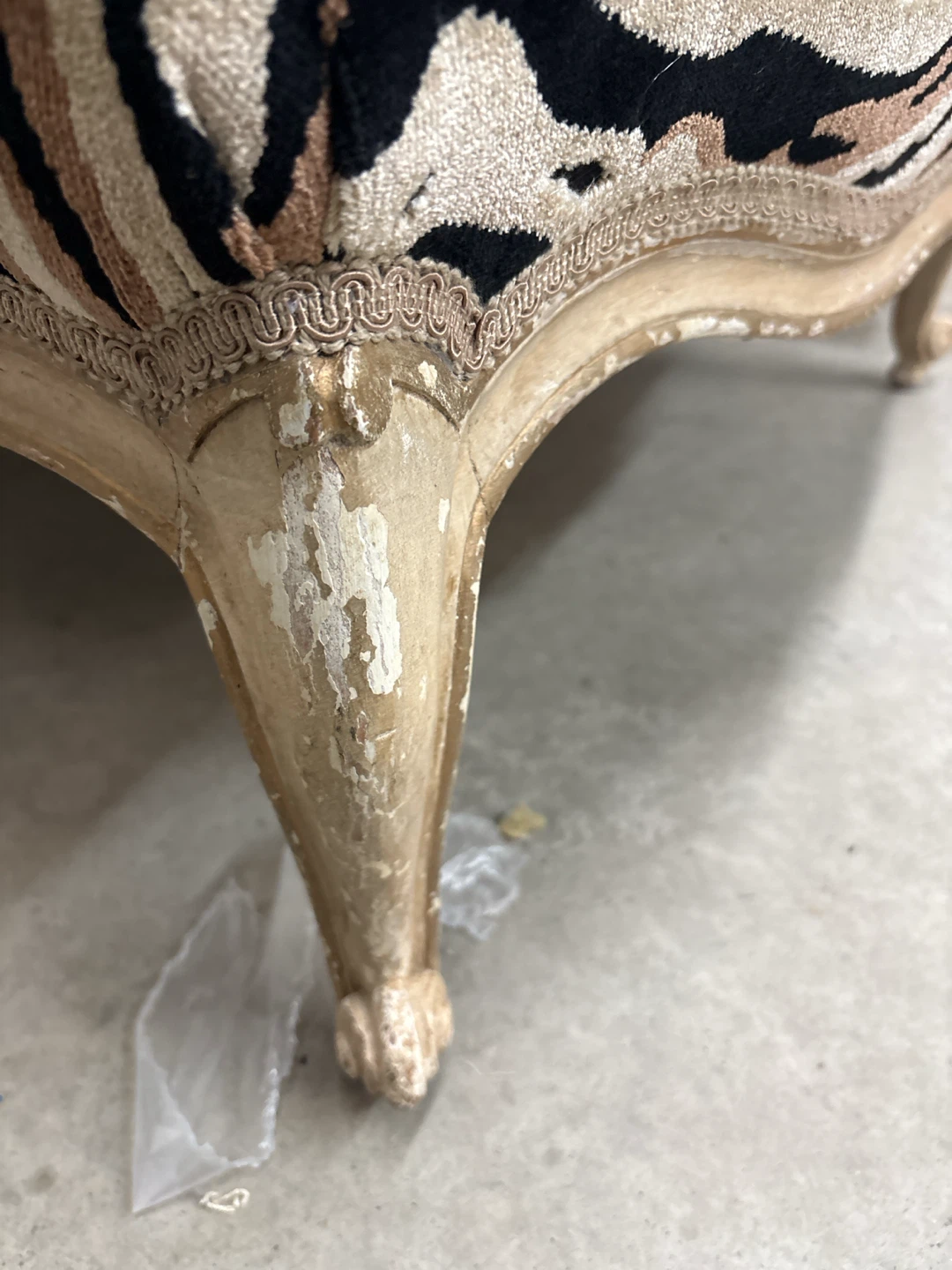 Antique fully restored chair - photo 3
