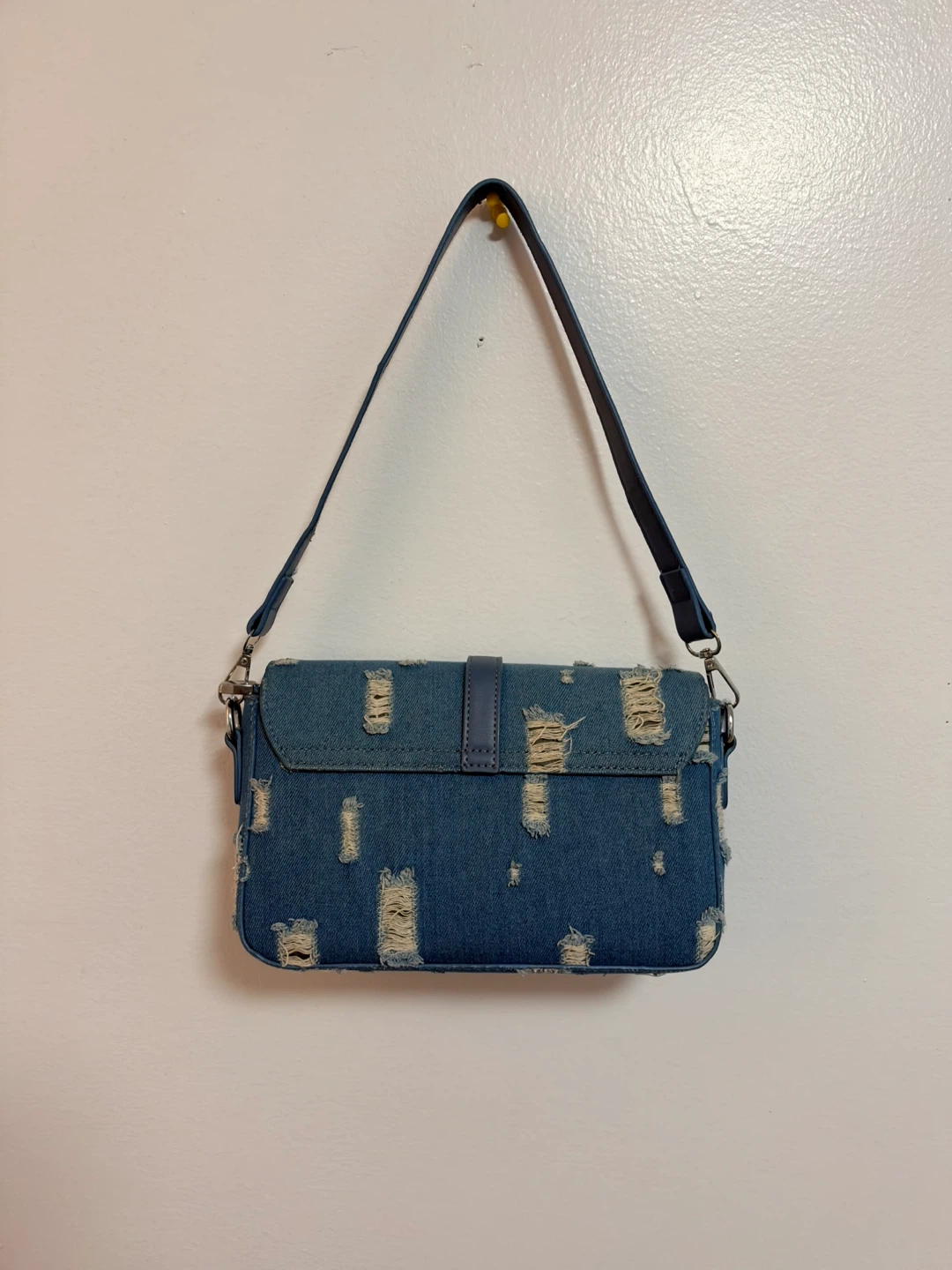 Denim Shoulder Bag - photo 2