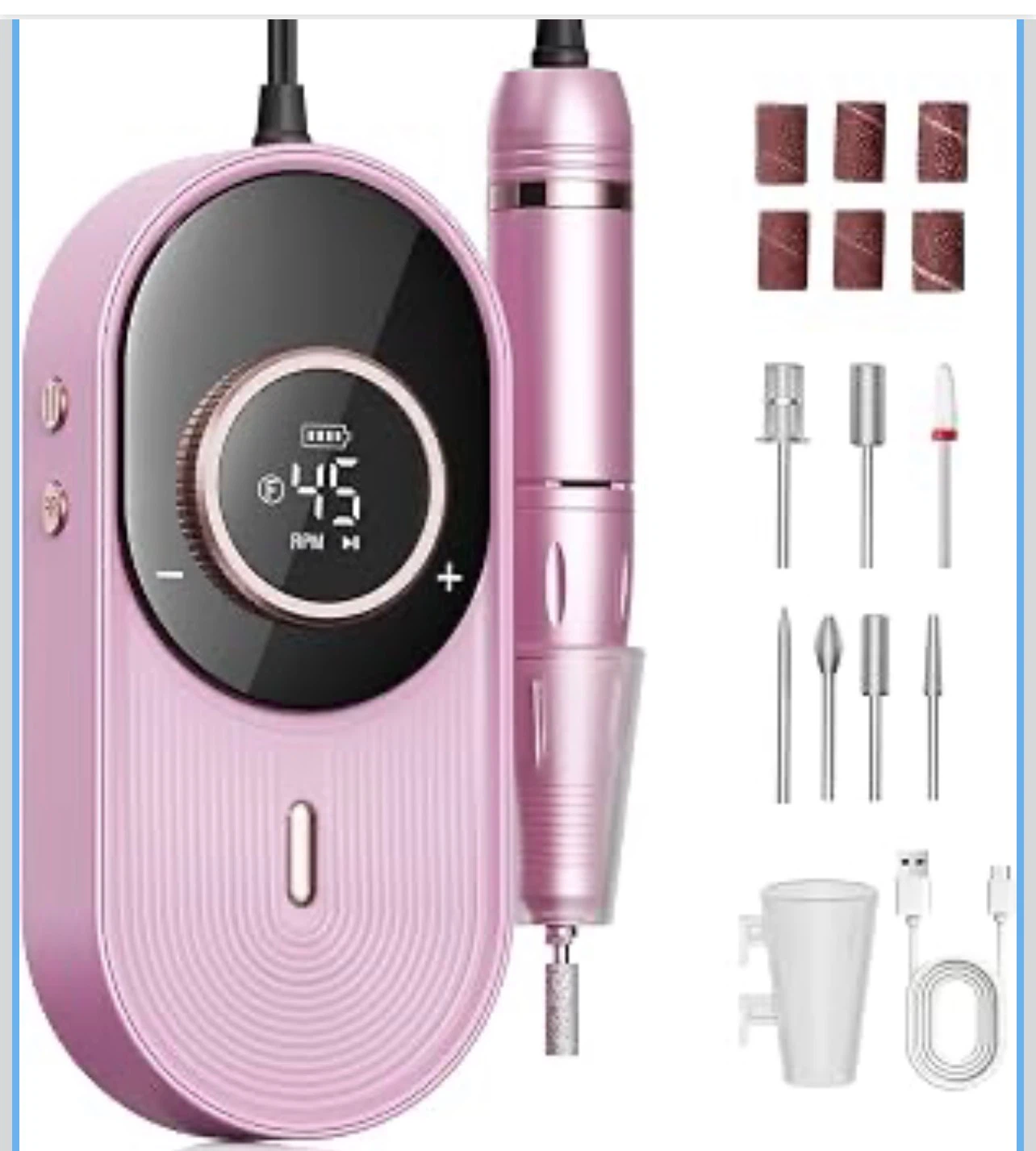 Professional Electric Nail Drill 45000 RPM