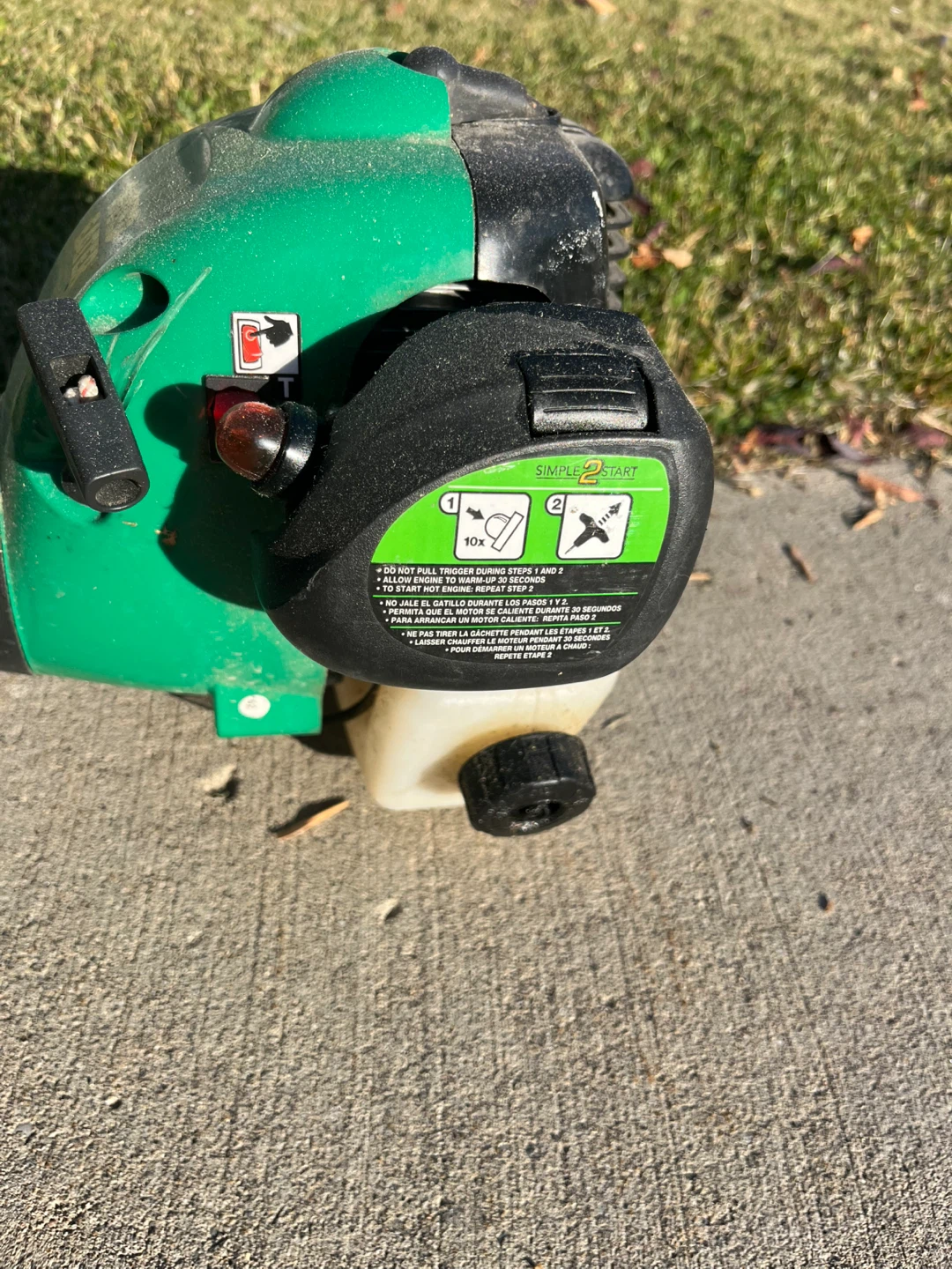 Weed Eater Gas Trimmer - photo 3