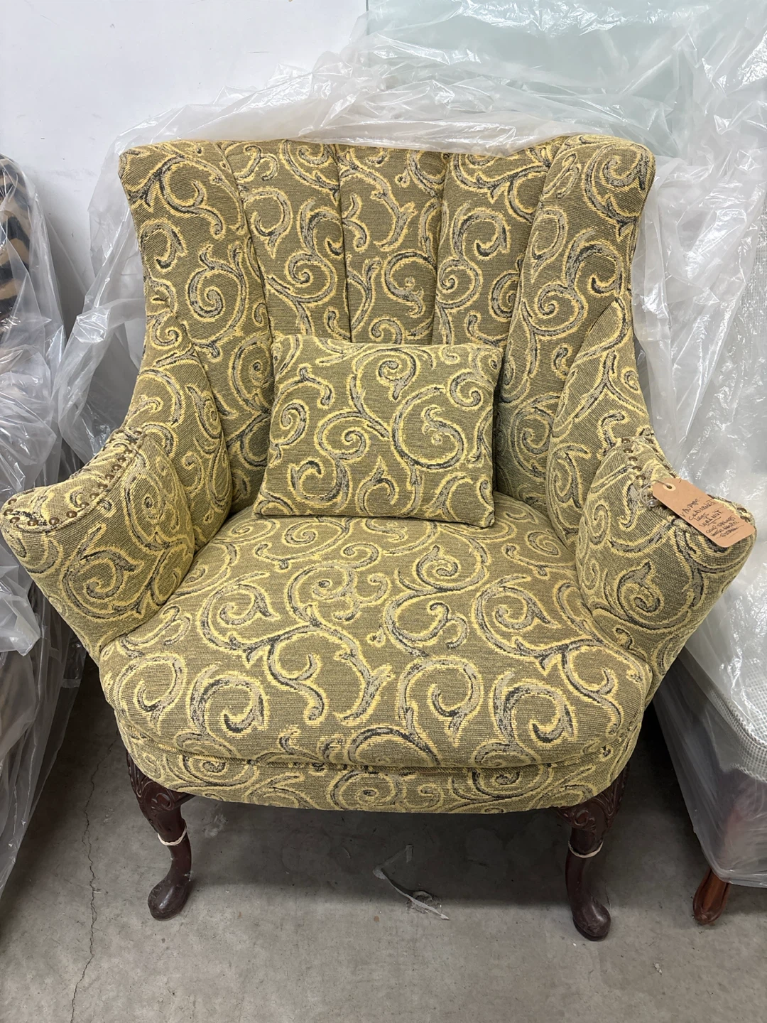 Vintage newly Upholstered Accent Chair