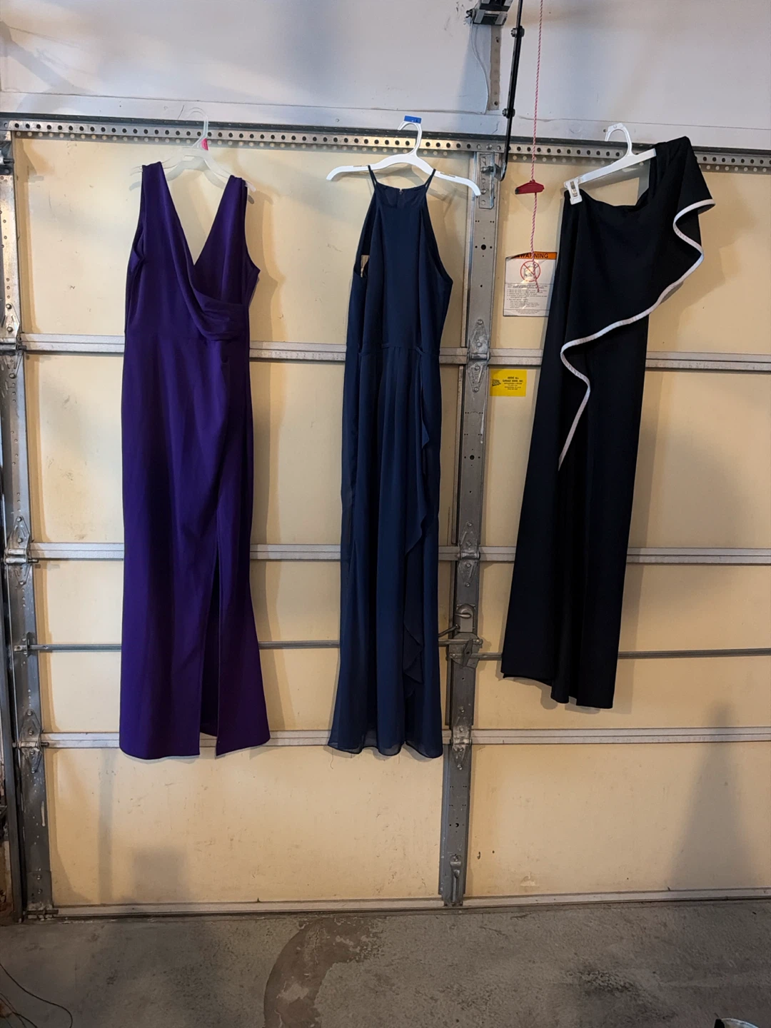 Three Formal Evening Gowns