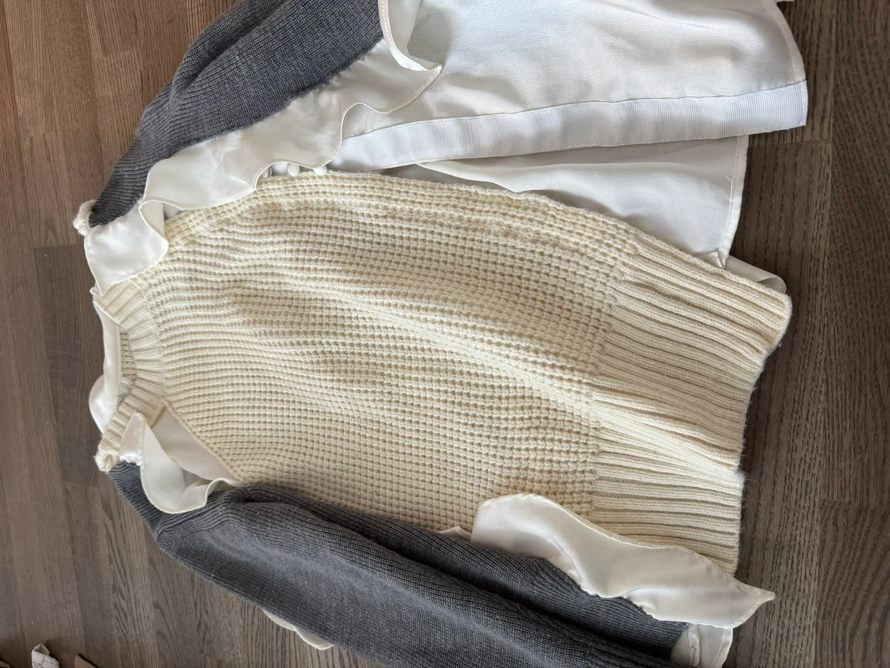 Layered Sacai Knit Sweater - photo 5