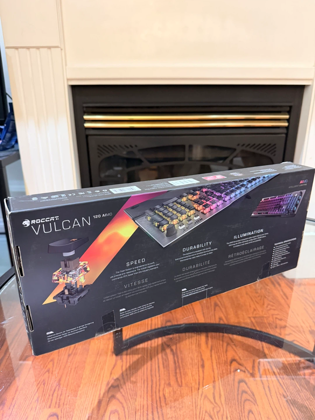 ROCCAT Vulcan 120 AIMO RGB Mechanical Gaming Keyboard - New - photo 4