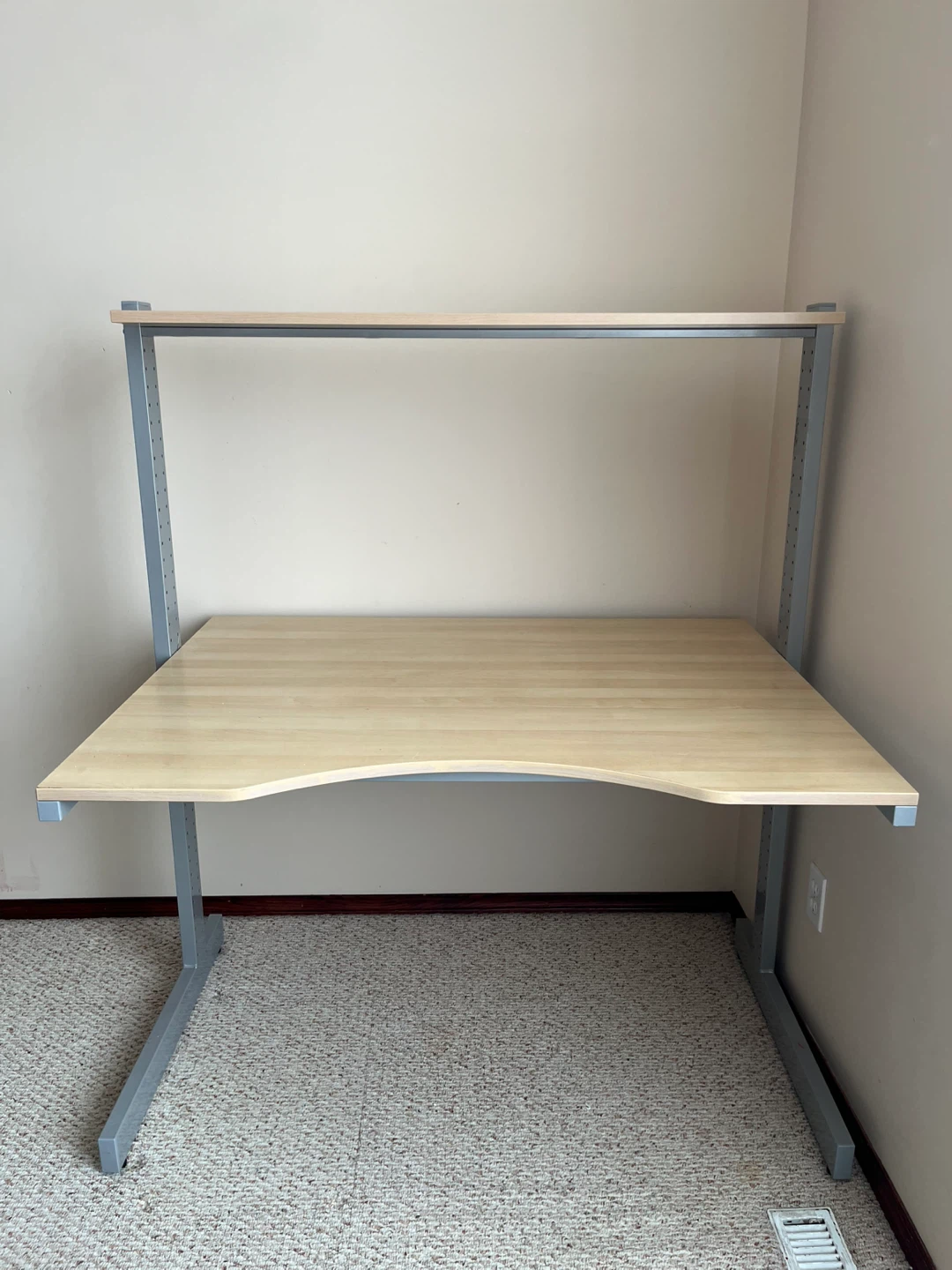 Office Desk with Shelf