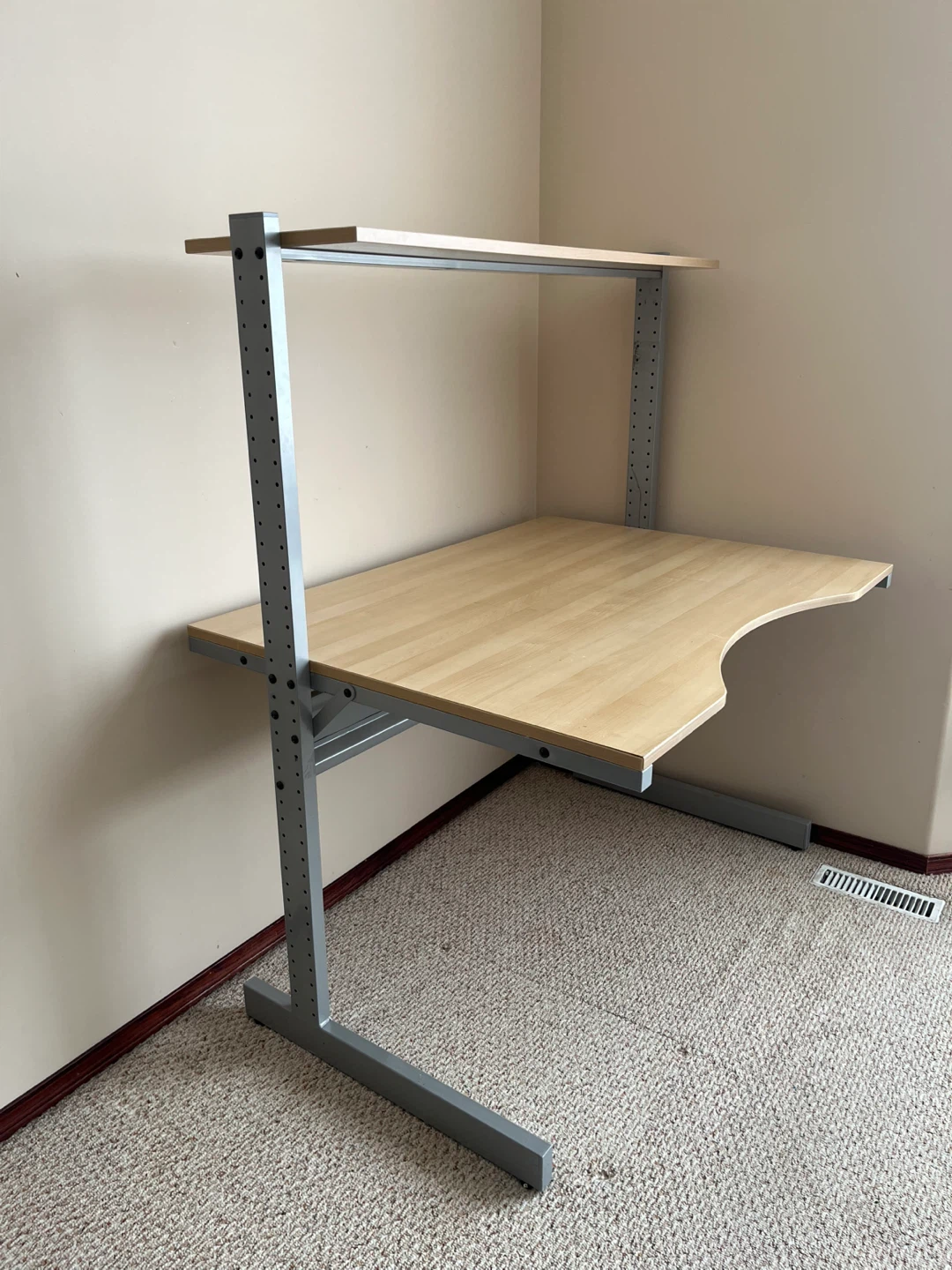 Office Desk with Shelf - photo 2