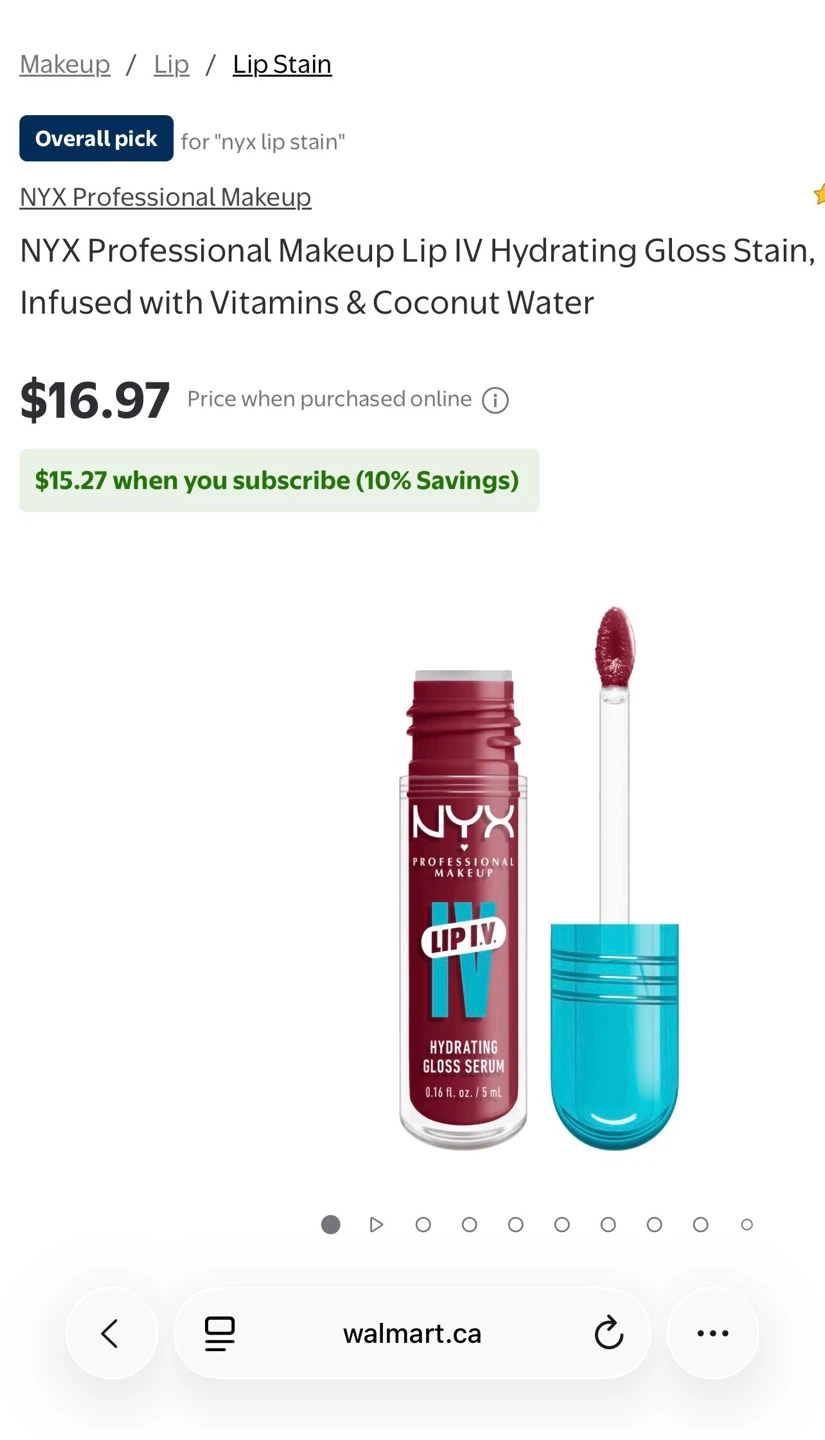 NYX Professional Makeup Lip IV Hydrating Gloss Serum - photo 3