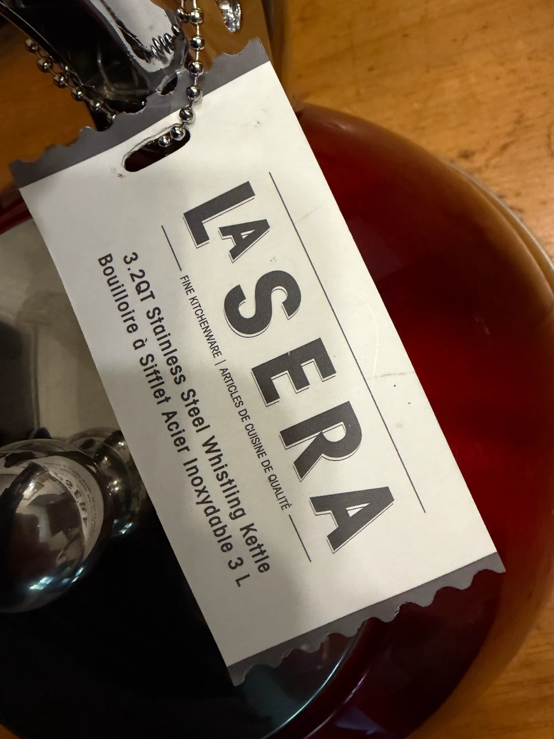 La Sera 3L Stainless Steel Whistling Kettle - photo 2