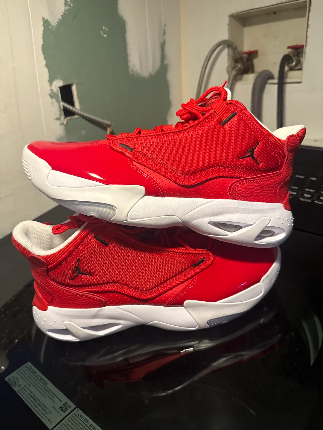 Jordan Men's Sneakers Red Size 11 - photo 2
