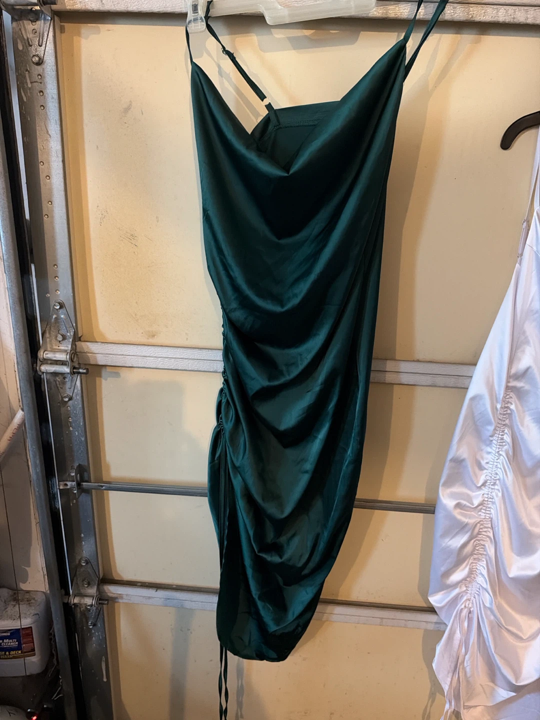 PrettyLittleThing Ruched Midi Dress - photo 2