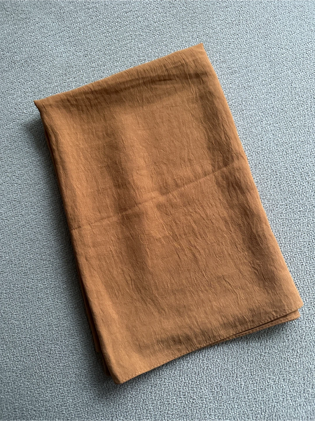 Pumpkin Coloured Scarf - New - $7