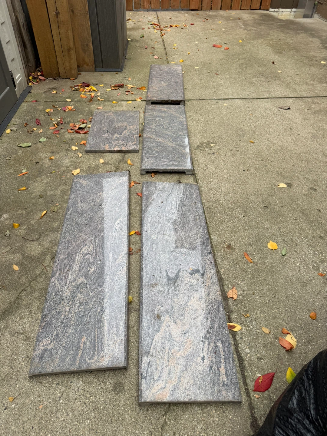Granite Fireplace Hearth & Surround pieces - photo 2