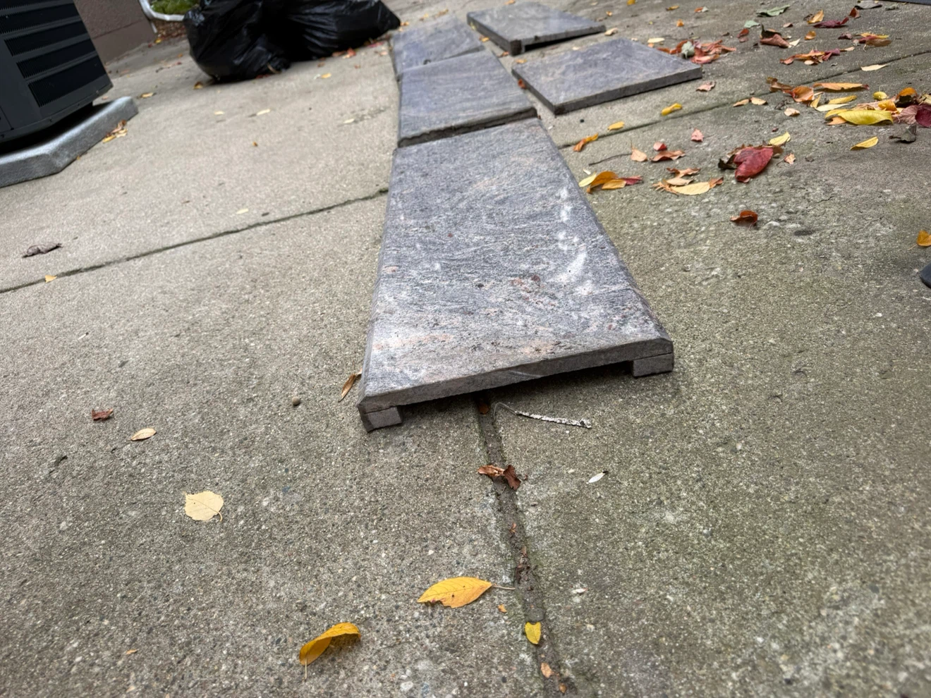 Granite Fireplace Hearth & Surround pieces - photo 3
