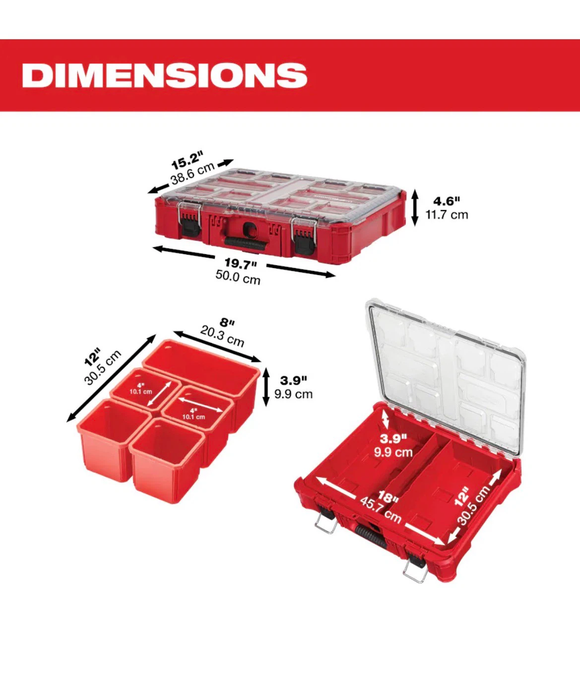 Milwaukee Packout Modular Tool Box Storage System - photo 5