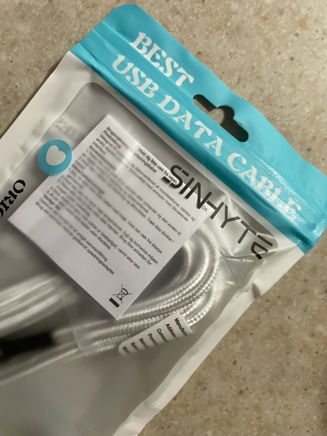 SINHYTE USB Data Cable