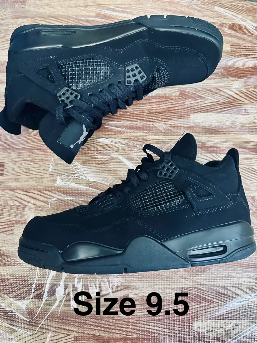 Air Jordan 4 Retro Black Cat Size 9.5 - photo 2