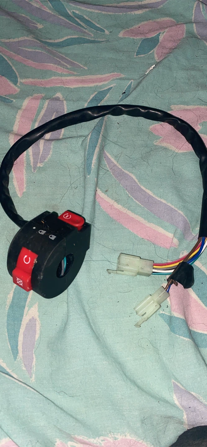 Set of 2 atv/quad Handlebar Control Switch Assembly