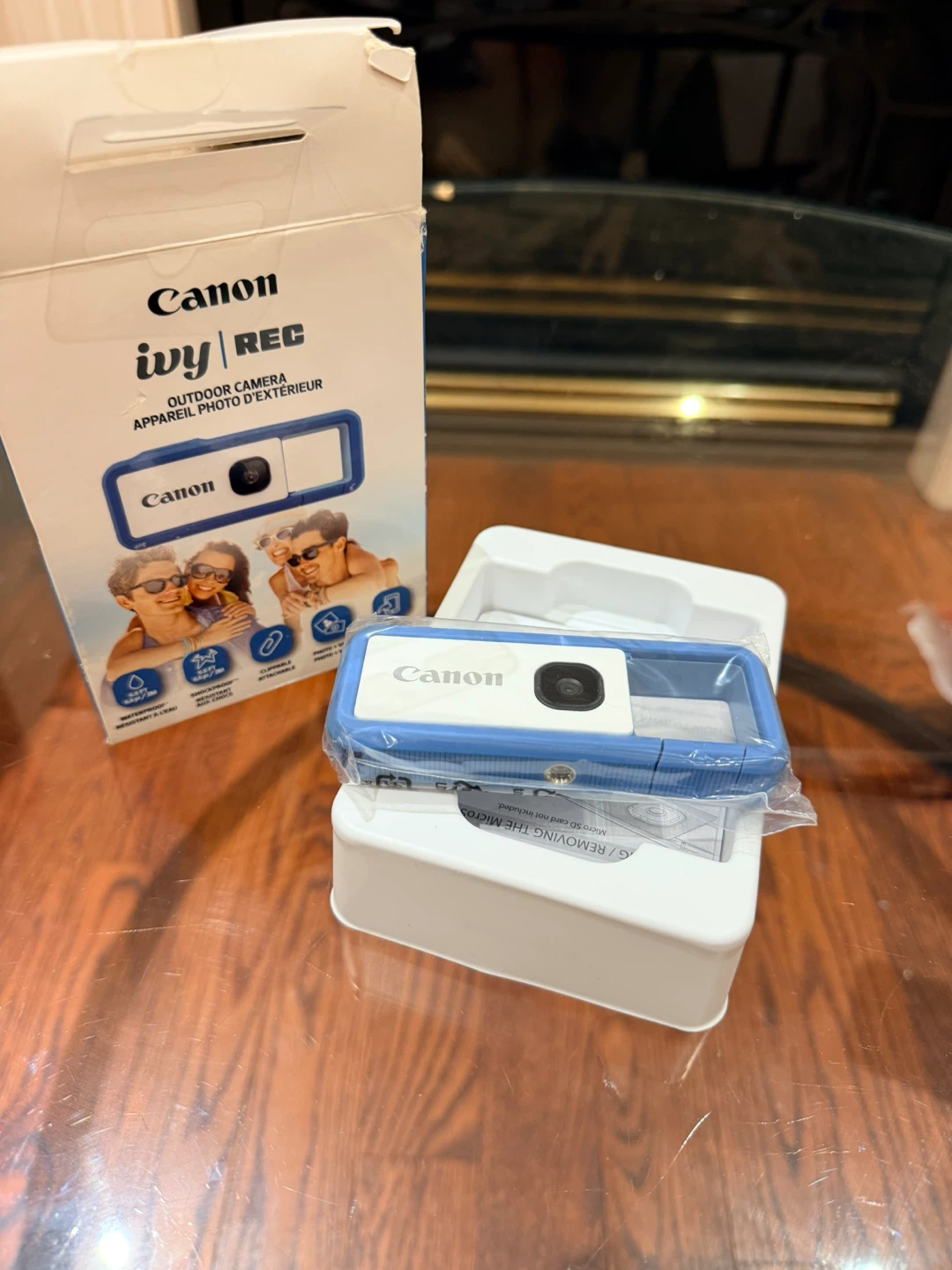 Canon IVY REC Outdoor Camera - Blue - New